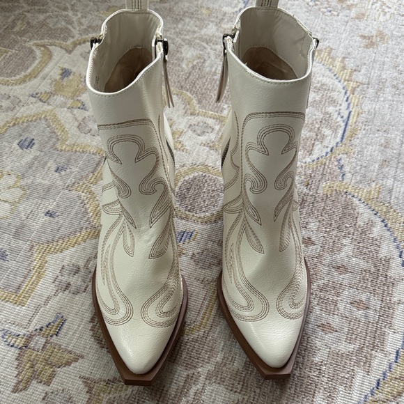 NEW Free People x London Rag Vegan Leather Western Ankle Boot Size 8 - Picture 5 of 13